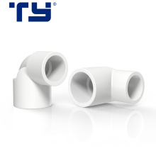 Manufacturer hdpe PVC Plastic 90 degree reducer elbow